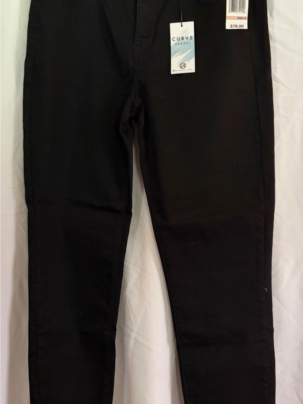 Women’s Curve Appeal Black Jeans
